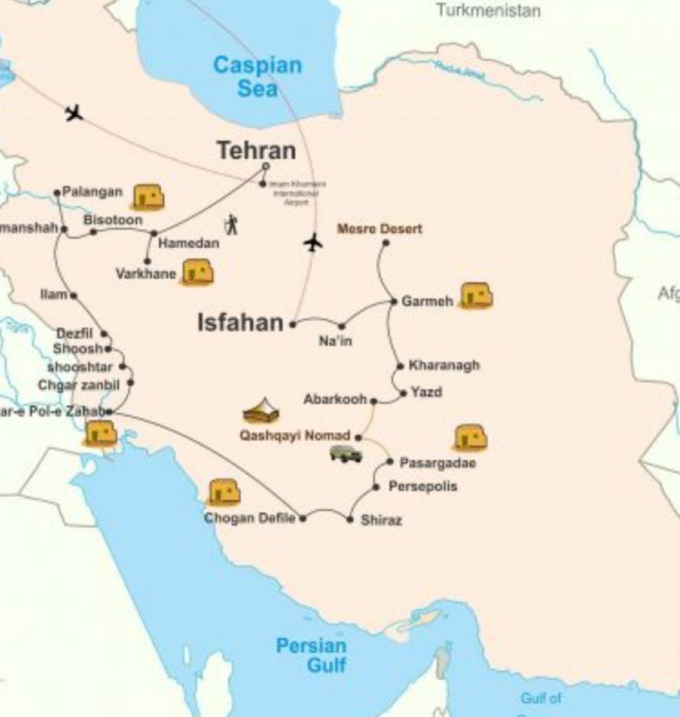 Reisbeschrijving Iran 20 dagen